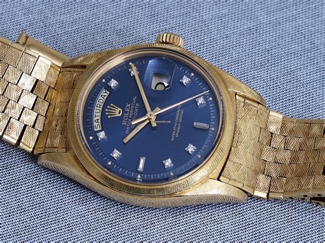 rolex 1806 blu dial|rolex ice blue dials.